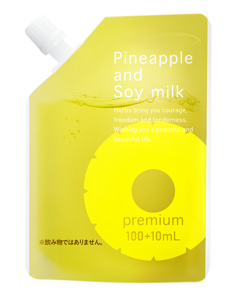 無料配達 鈴木ハーブ研究所 100ml ２本 パイナップル豆乳ローション