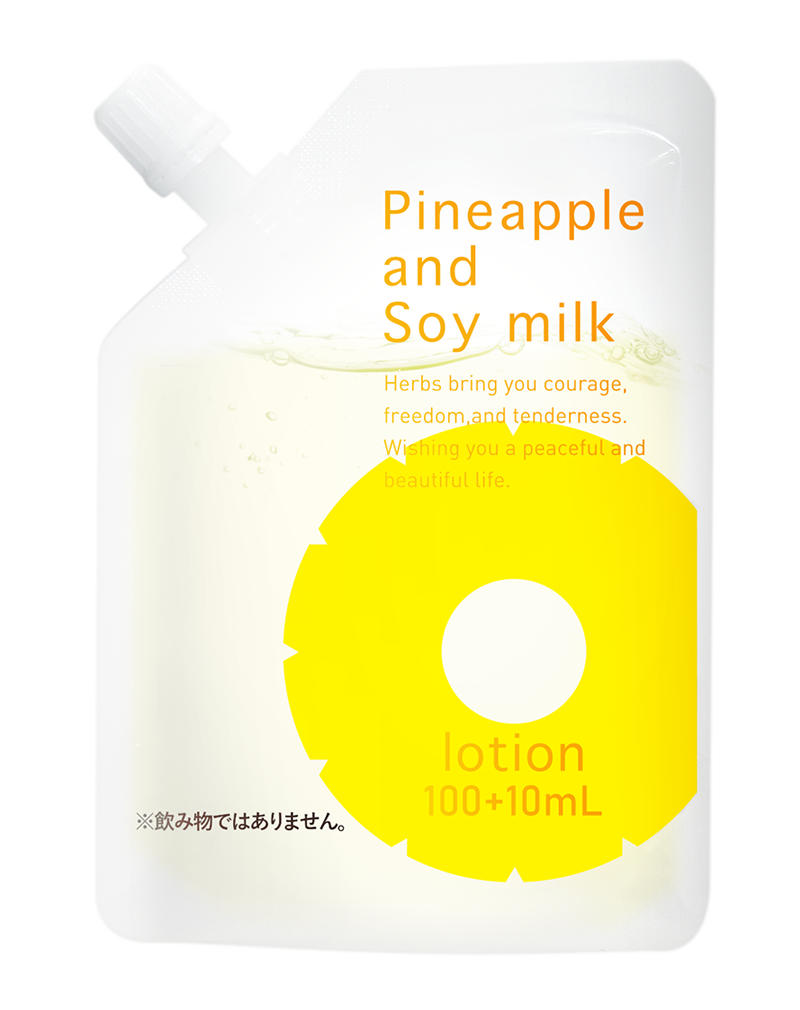 パイナップル豆乳ローションエコパック｜【公式】鈴木ハーブ研究所