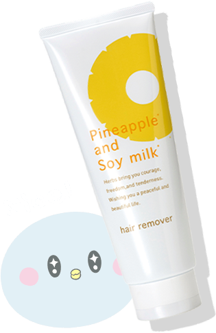 パイナップル豆乳除毛クリーム